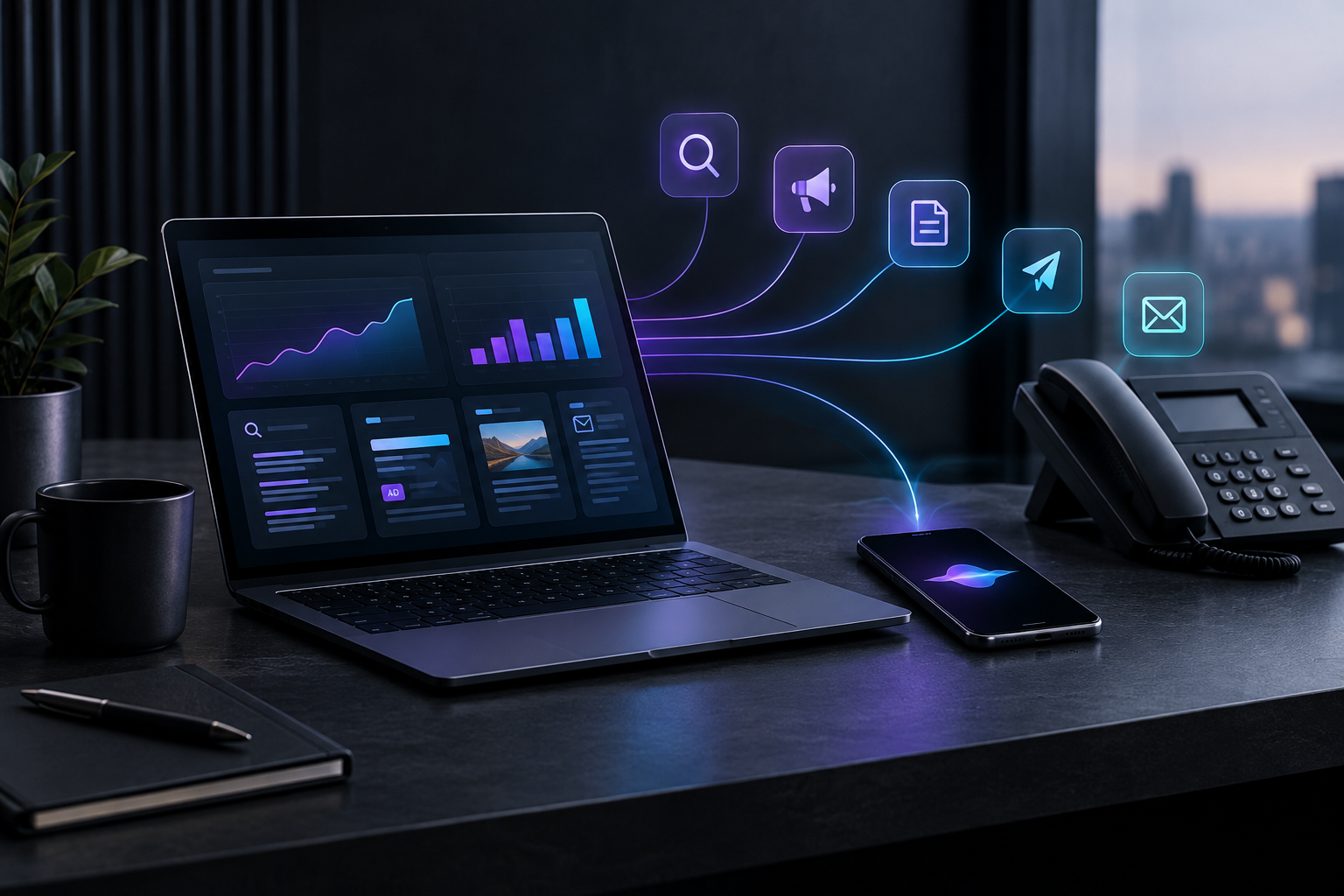 Best AI marketing assistant for small business owners who have no time