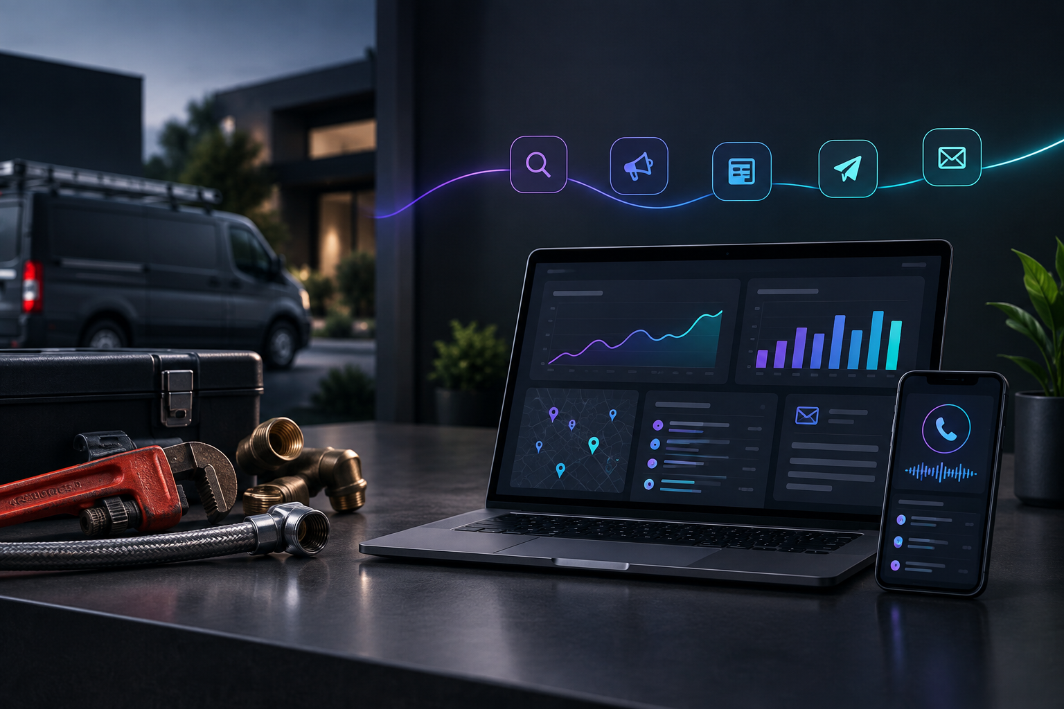 Best AI marketing platform for a plumbing company in 2026