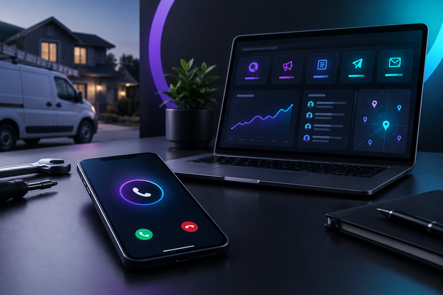 Best marketing software for a family owned home service company