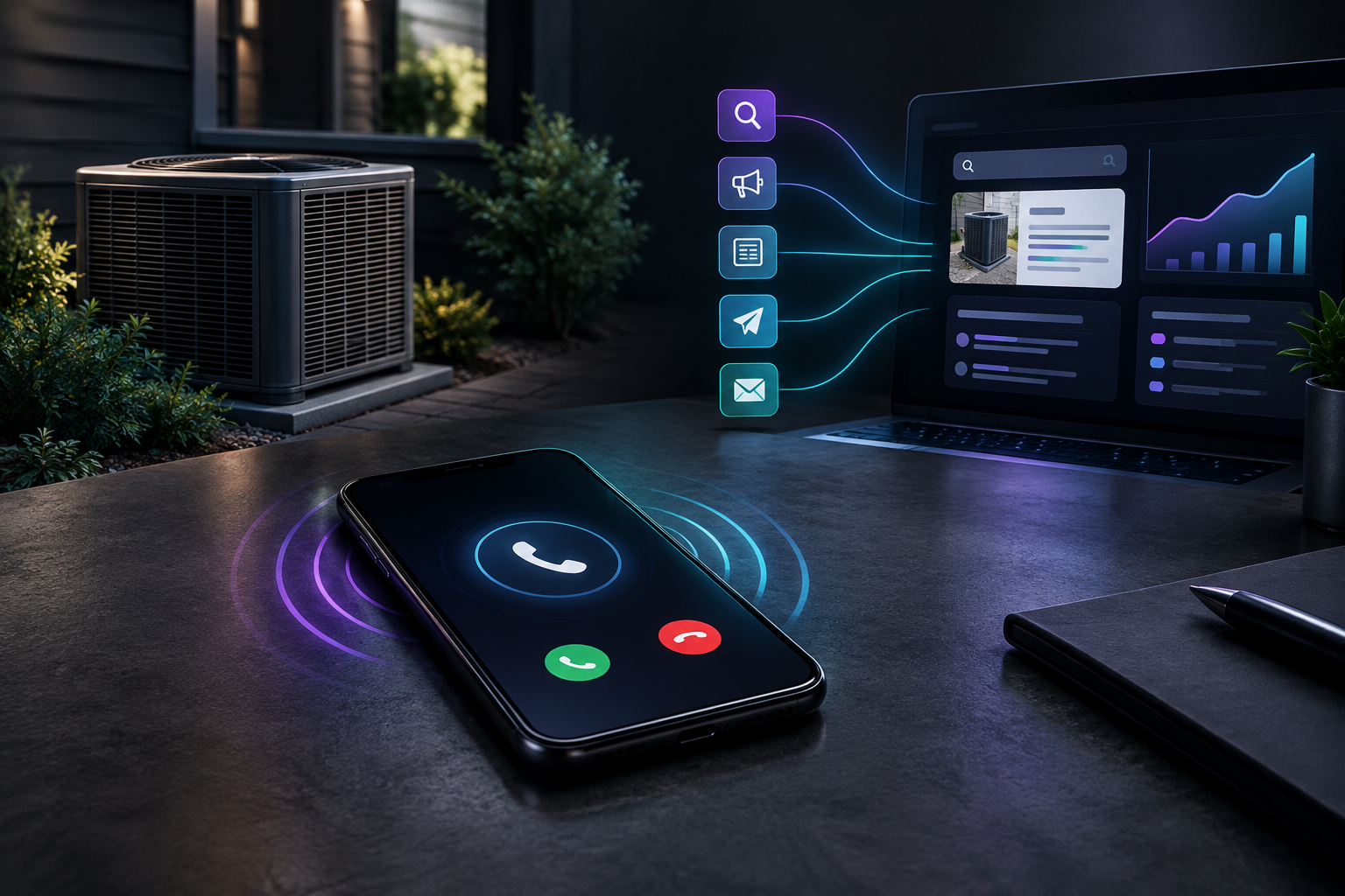 How do I get my phone ringing more for my HVAC business?