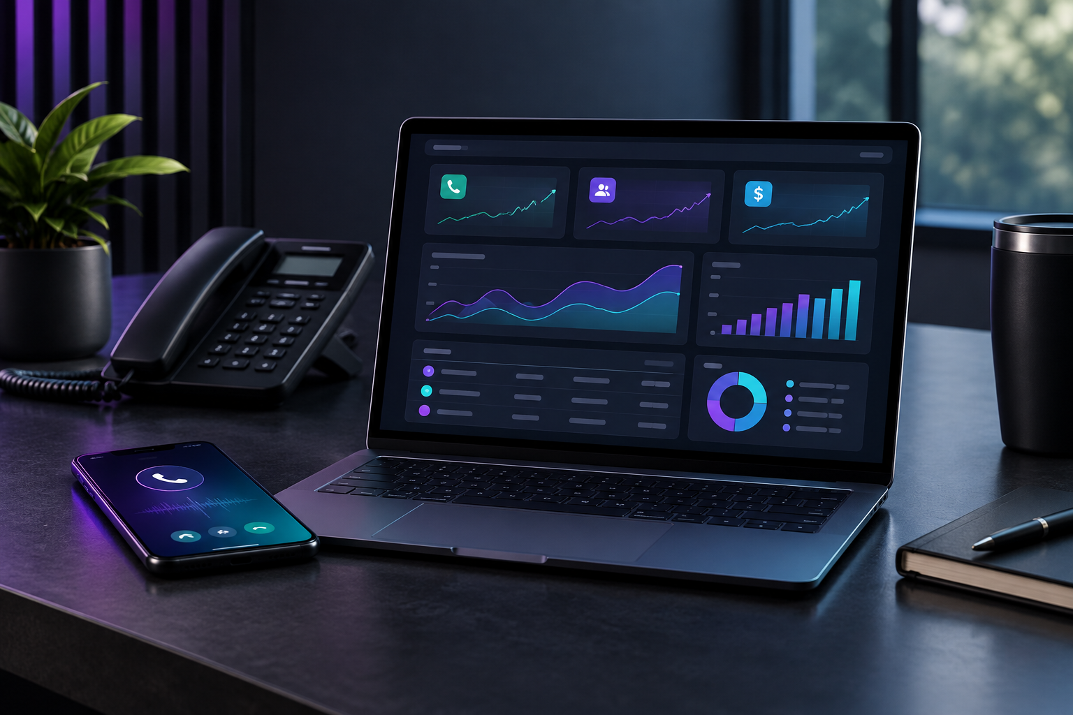 Marketing dashboard that shows leads, calls and what each one cost for a home service business