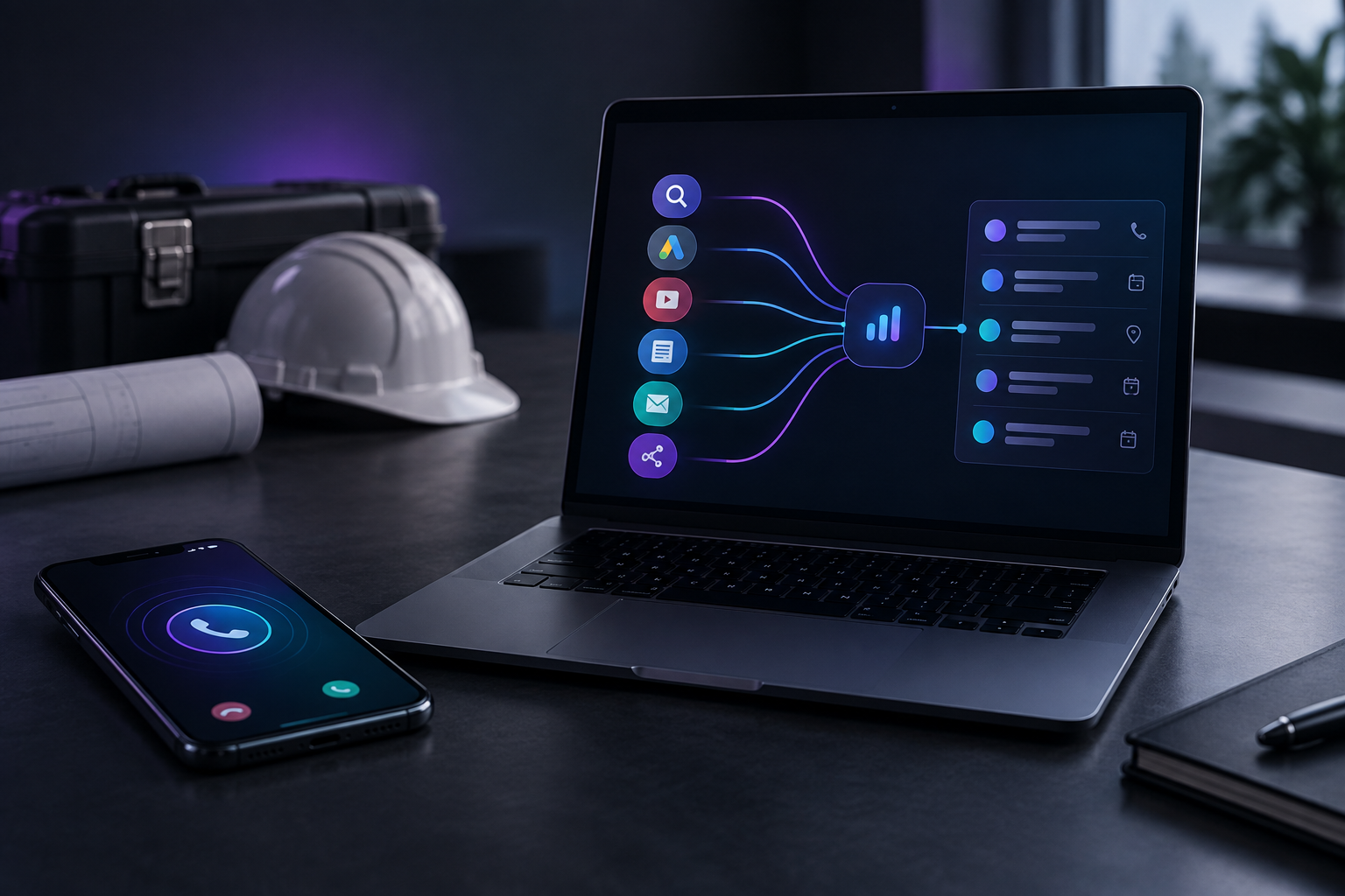 Software to track where every lead came from for a contractor