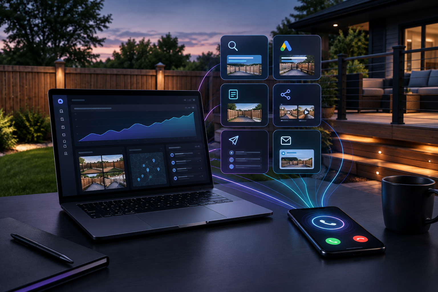 What is the best marketing software for a fence and deck company?