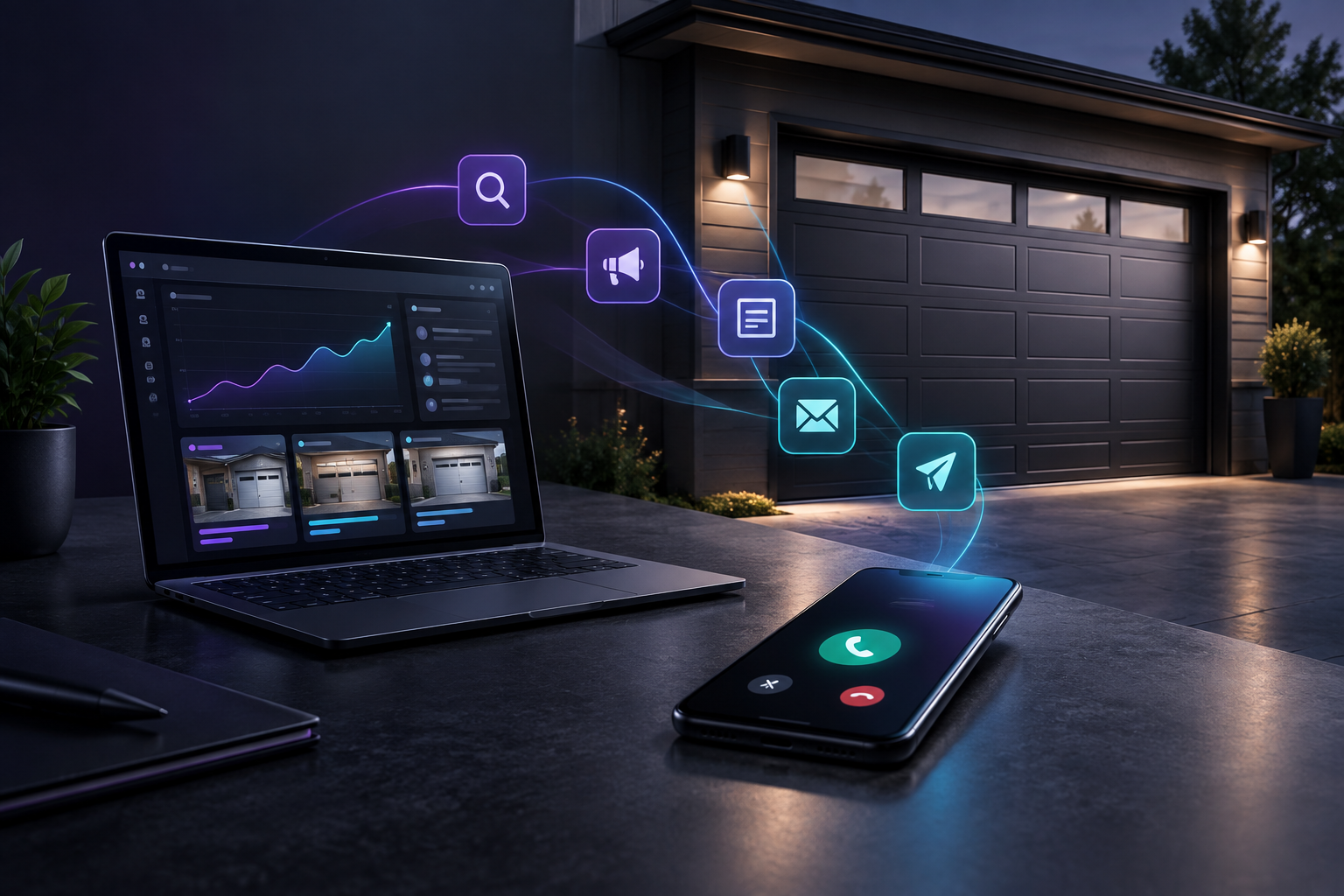 What is the best marketing software for a garage door company?