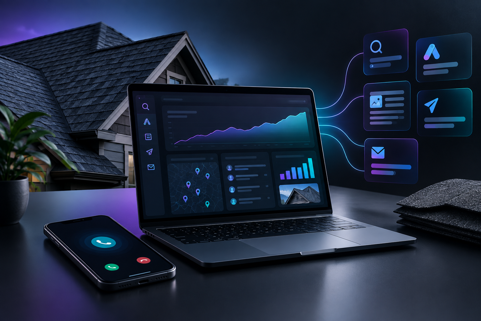 What is the best marketing software for a roofing company?
