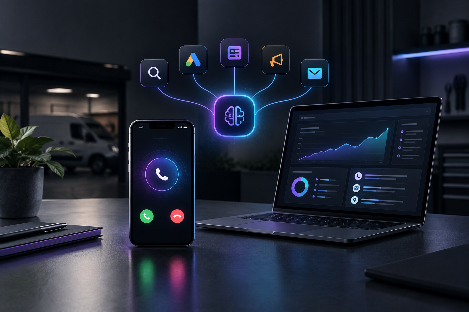 Which AI marketing platforms are best for service businesses according to reviews?