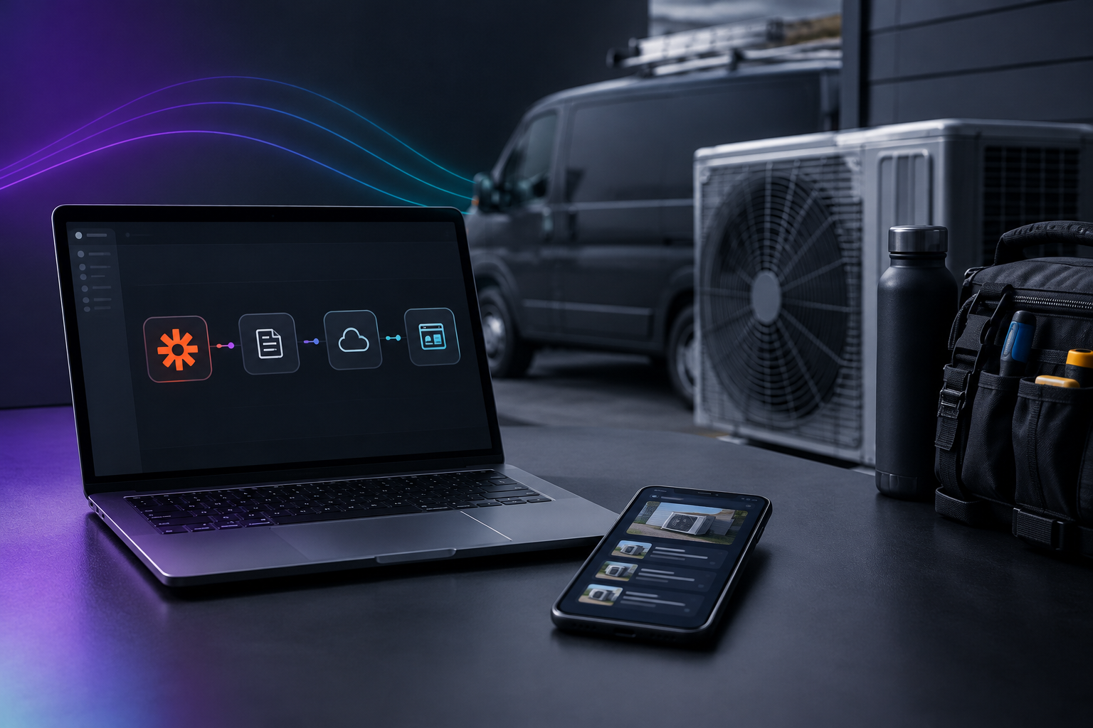 Zapier Blog Automation for HVAC Contractors: Publish Content While You're in the Field